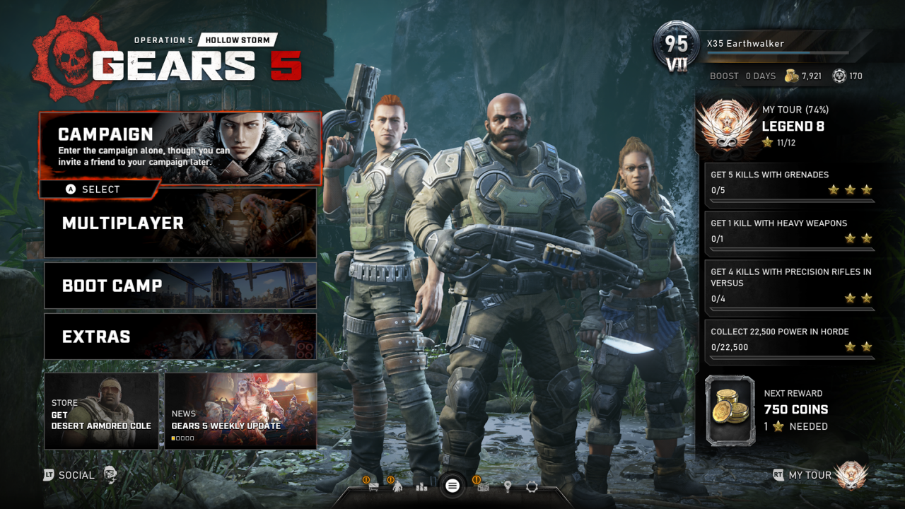 Gears 5 - Multiplayer Characters: Hivebuster Marcus 